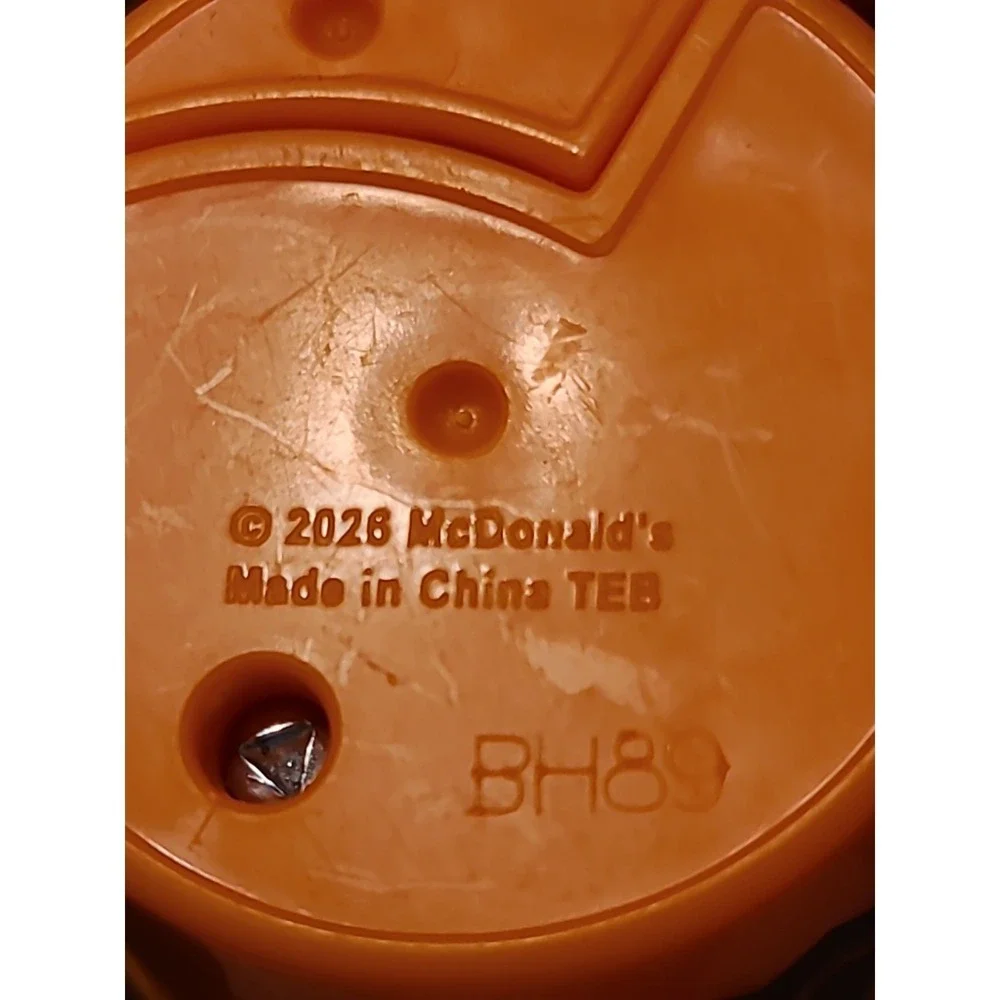 2025 McDonald's McPunk'n Halloween Pumpkin Pail Toy BH89 Marked 2026